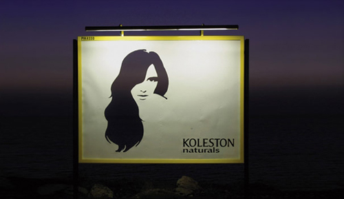 biển quảng cáo của Koleston 