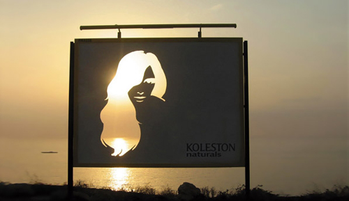 biển quảng cáo của Koleston 2