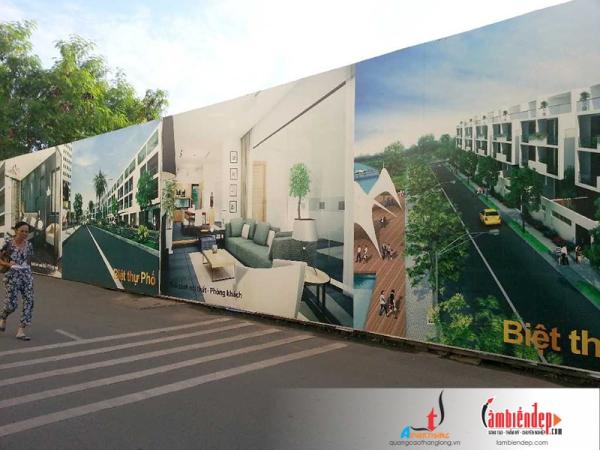 Thi công hoarding, hàng rào dự án, hàng rào công trình uy tín