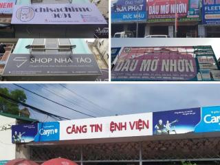 Giải pháp làm biển quảng cáo mới từ khung biển quảng cáo cũ