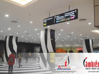 Sự khác biệt giữa cấu tạo biển chỉ dẫn gắn tường và biển thả trần