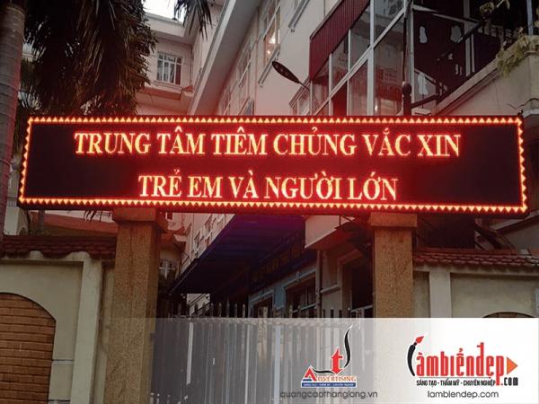 Chuyên làm biển quảng cáo đèn LED tại Hà Nội