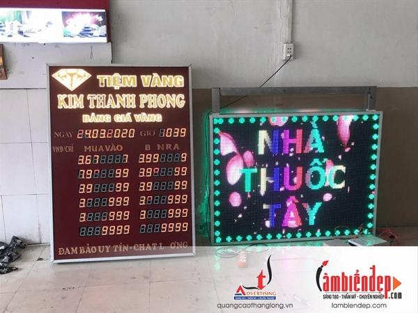 Chuyên làm biển quảng cáo đèn LED tại Hà Nội