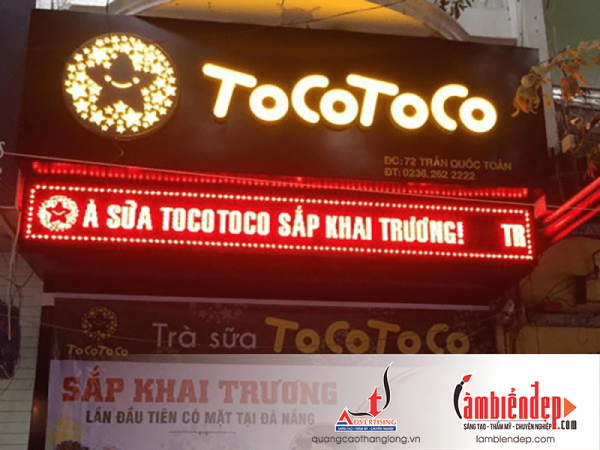 Chuyên làm biển quảng cáo đèn LED tại Hà Nội