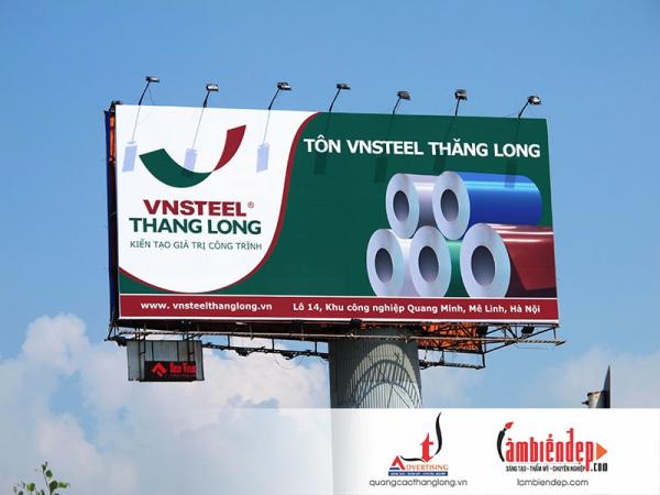 Thiết kế và thi công biển quảng cáo tấm lớn (billboard) ngoài trời
