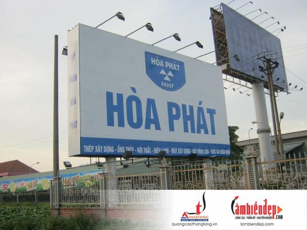 Thiết kế và thi công biển quảng cáo tấm lớn (billboard) ngoài trời