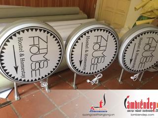 Biển vẫy hút nổi dán decal