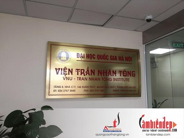 Thiết kế, thi công biển công ty tại Hà Nội