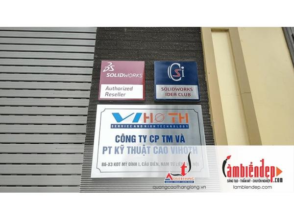 Địa chỉ tin cậy làm biển quảng cáo lấy ngay, giá rẻ tại Hà Nội