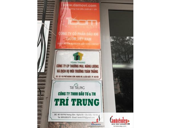 Địa chỉ tin cậy làm biển quảng cáo lấy ngay, giá rẻ tại Hà Nội