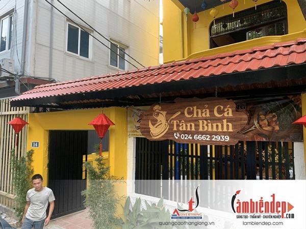 Thi công các loại biển gỗ chữ nổi, biển gỗ khắc chìm