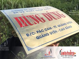 Tuyển mẫu biển/bảng hiệu công ty đẹp của Quảng Cáo Thăng Long