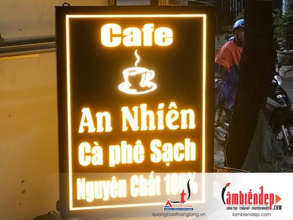 Biển LED quảng cáo hút nổi, vẫy cho tiệm nail, spa, tóc, café, thuốc tây