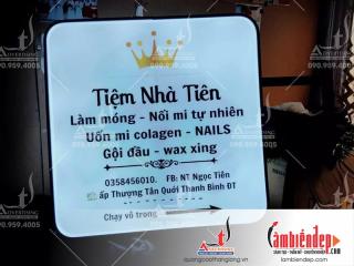 Thông tin cơ bản về biển vẫy hút nổi vuông trong quảng cáo