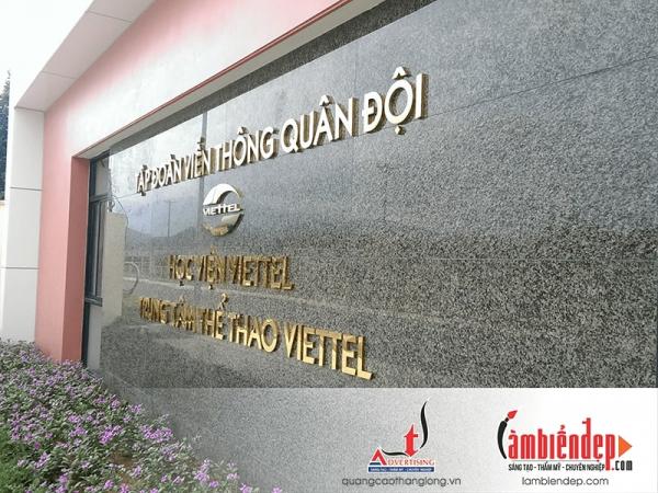 Làm biển quảng cáo chữ nổi (chữ nổi quảng cáo)