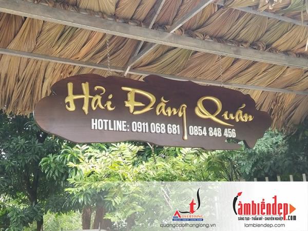 Bảng hiệu quảng cáo chữ nổi mica, inox, alu thẩm mỹ và chuyên nghiệp