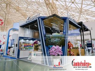 Thiết kế và thi công booth, gian hàng triển lãm, hội chợ