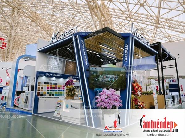 Thiết kế và thi công booth, gian hàng triển lãm, hội chợ