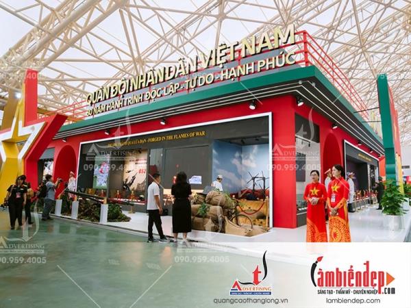 Thiết kế và thi công booth, gian hàng triển lãm, hội chợ