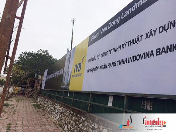 Thi công hoarding, hàng rào dự án, hàng rào công trình uy tín