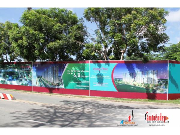 Thi công hoarding, hàng rào dự án, hàng rào công trình uy tín