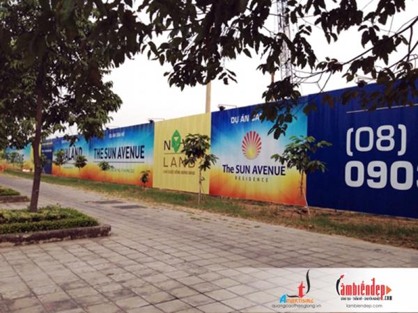 Thi công hoarding, hàng rào dự án, hàng rào công trình uy tín