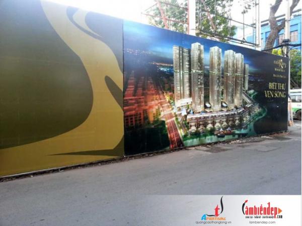 Thi công hoarding, hàng rào dự án, hàng rào công trình uy tín