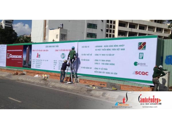 Thi công hoarding, hàng rào dự án, hàng rào công trình uy tín