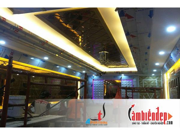 Thi công phòng karaoke