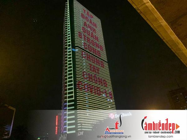 LED trang trí (dây, thanh, pha, mô-đun) chiếu sáng tòa nhà, công trình kiến trúc