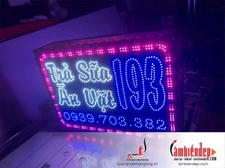 So sánh hiệu quả quảng cáo biển vẫy LED ruồi với biển LED ma trận