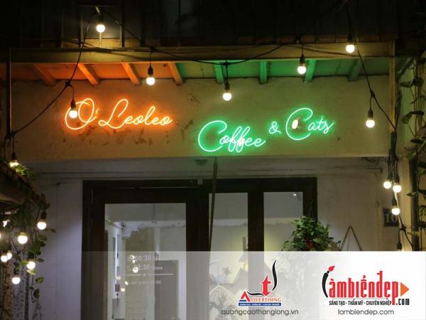 Đèn Led Neon trang trí cửa hàng