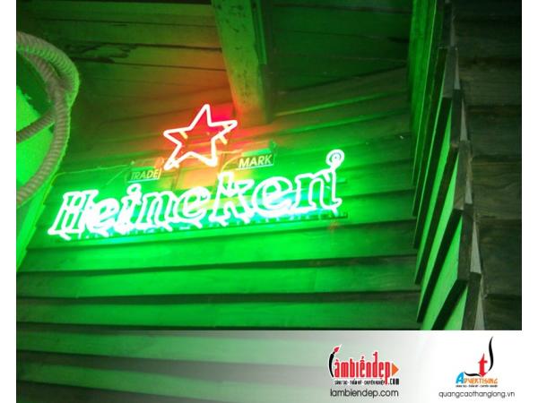 Thi công biển hiệu, chữ, dùng đèn neon sign