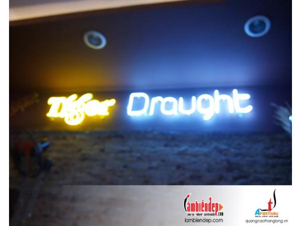 Thi công biển hiệu, chữ, dùng đèn neon sign
