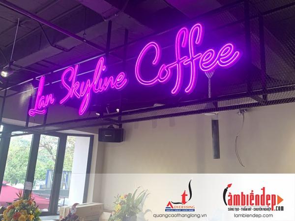 Thiết kế và lắp đặt đèn led neon trang trí, chữ led neon nhà hàng, khách sạn