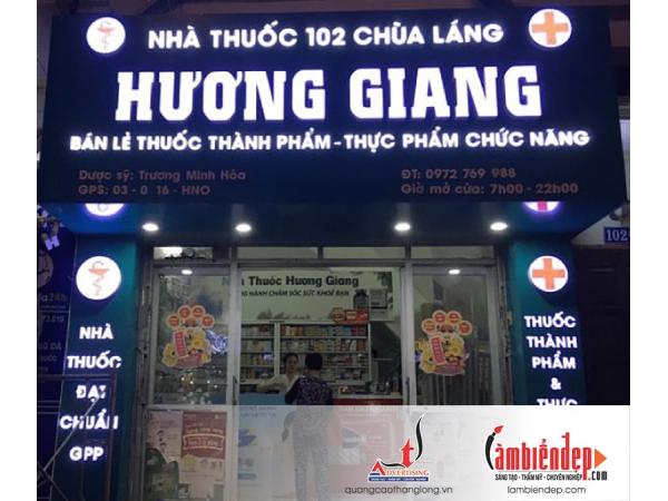 Thiết kế làm, biển quảng cáo nhà thuốc