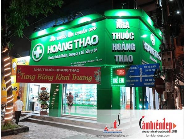 Thiết kế làm, biển quảng cáo nhà thuốc