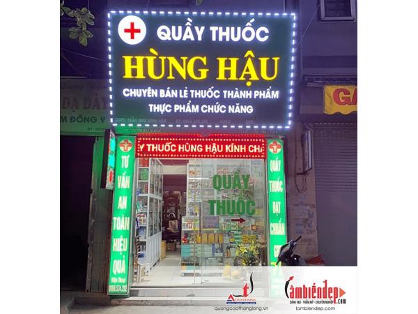 Thiết kế làm, biển quảng cáo nhà thuốc