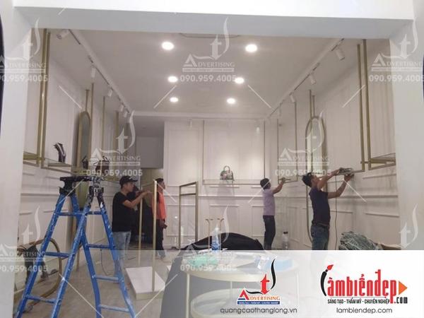 Thiết kế và thi công nội, ngoại thất cửa hàng mặt phố