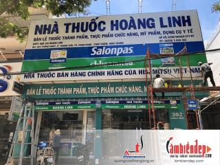Cách chọn tấm alu để ốp các biển quảng cáo mặt tiền cửa hàng