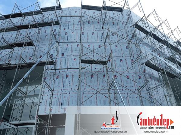 Thiết kế và thi công biển ốp nhôm, biển aluminum composite