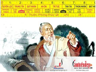 Quy cách chọn kích thước biển công ty theo thước lỗ ban phong thủy