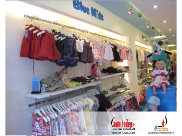 Thiết kế - thi công biển quảng cáo thời trang trẻ em