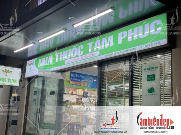 Làm biển cửa hàng, biển quảng cáo tại Vinhomes Smart City Tây Mỗ