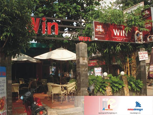 Thiết kế và thi công biển quán bar, biển quán cafe