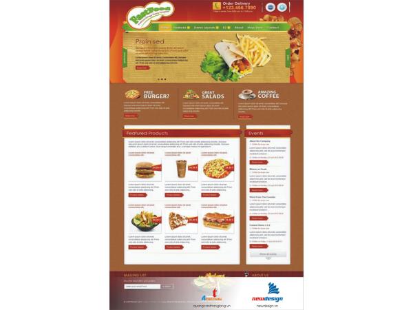 Mẫu menu – thực đơn nhà hàng