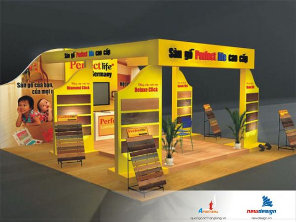 Thiết kế, thi công showroom, triển lãm, gian hàng hội chợ