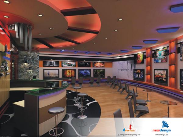 Nội thất quán bar, quán cafe