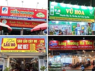 Ưu nhược điểm của biển bạt có đèn rọi giữa xu hướng hiện đại