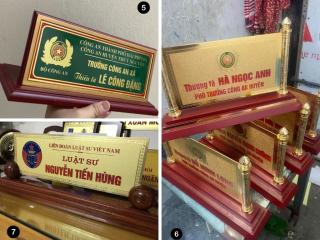 Các cách làm biển chức danh đúng chuẩn cho cơ quan nhà nước